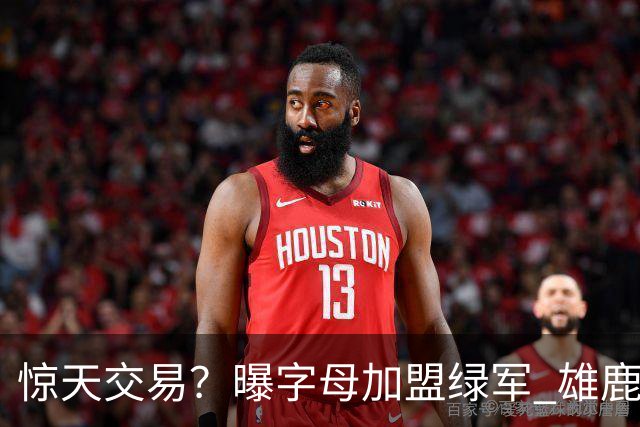 惊天交易？曝字母加盟绿军 雄鹿为布朗寻找第三方